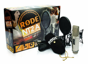Rode NT2-A Large Diaphragm 3 Polar Pattern Studio Condenser Microphone