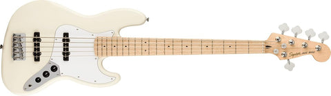 Fender Squier Affinity Jazz Bass V Maple Olympic White 378652505