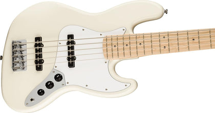 Fender Squier Affinity Jazz Bass V Maple Olympic White 378652505