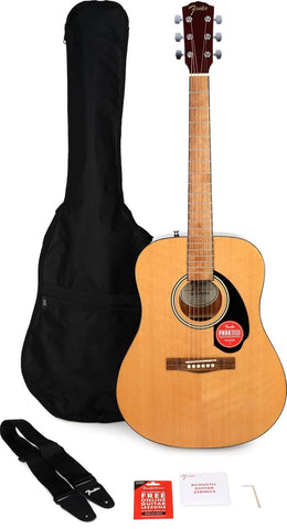Fender Acoustic Guitar Pack  Fa-115 Nat (0971210721)