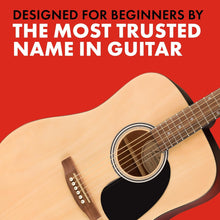 Fender 0971910021 FA-25 Dreadnought Acoustic Guitar, WN NAT