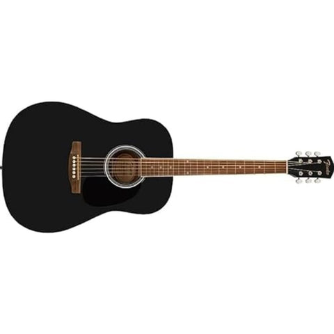 Fender 0971910006 FA-25 Dreadnought Acoustic Guitar, WN Black