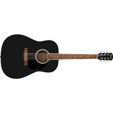 Fender 0971910006 FA-25 Dreadnought Acoustic Guitar, WN Black