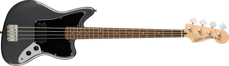 Fender Squier Affinity Jaguar Bass Laurel Charcoal Frost Metallic 0378501569