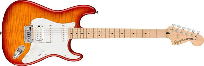 Squier Fender Affinity Strat Fmt Hss Maple Black Burst 378153539