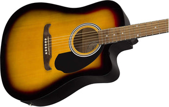 Fender Acoustic Guitar Dreadnought Cutaway Electronics FA-125CE Sunburst 972713532