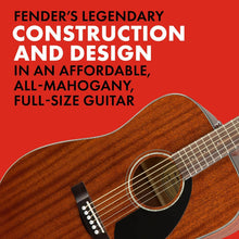 Fender Acoustic Guitar Dreadnought Solid CD60S Mahogany 970110022