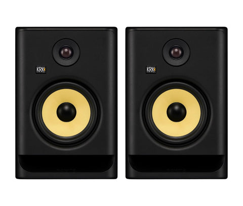 KRK RP8G5 ROKIT 8 Generation Five 8" Powered Studio Monitor Pair, 8 Inches