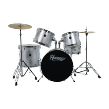 Havana HV 522 SV 5CPS Acoustic Drum Set Sliver