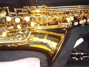 Havana Alto Saxophone Gold laquer With Case