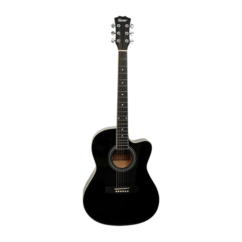 Havana HAC-39 Cutaway Acoustic Guitar - Black Color