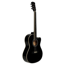 Havana HAC-39 Cutaway Acoustic Guitar - Black Color