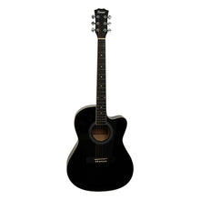Havana HAC-39 Cutaway Acoustic Guitar - Black Color