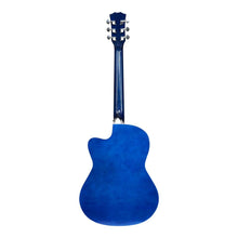 Havana HAC-39 Cutaway Acoustic Guitar - Blue Color
