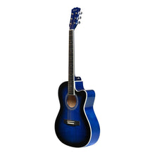 Havana HAC-39 Cutaway Acoustic Guitar - Blue Color