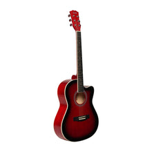 Havana HAC-39 Cutaway Acoustic Guitar - Red Color