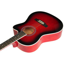 Havana HAC-39 Cutaway Acoustic Guitar - Red Color