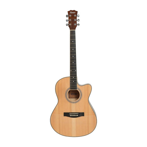 Havana HAC-39 Cutaway Acoustic Guitar - Natural Tan Color