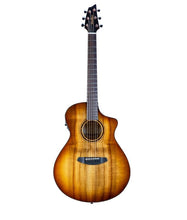 Breedlove Pursuit Exotic S Concert, Amber CE, Myrtlewood Body and Top, Acoustic-Electric Guitar