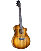 Breedlove Pursuit Exotic S Concert, Amber CE, Myrtlewood Body and Top, Acoustic-Electric Guitar