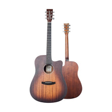 Tanglewood Crossroads TC5CE Semi Acoustic Guitar, 6 Strings, Dreadnought Cutaway, Whiskey Barrel Burst Satin Finish