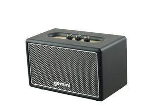 Gemini GTR-200 Retro Bluetooth Portable 40 Watt Speaker (Black)