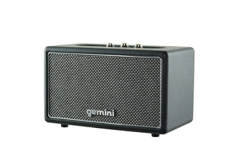 Gemini GTR-200 Retro Bluetooth Portable 40 Watt Speaker (Black)
