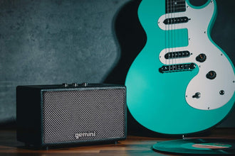 Gemini GTR-200 Retro Bluetooth Portable 40 Watt Speaker (Black)