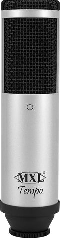 MXL Mics TEMPOSK USB Analog Vocal Condenser Microphone (Silver and Black), (Model: MXLTEMPOSK), Large