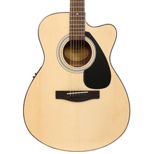 Yamaha FSX80C (Natural) Concert Body Cutaway Acoustic-Electric Guitar