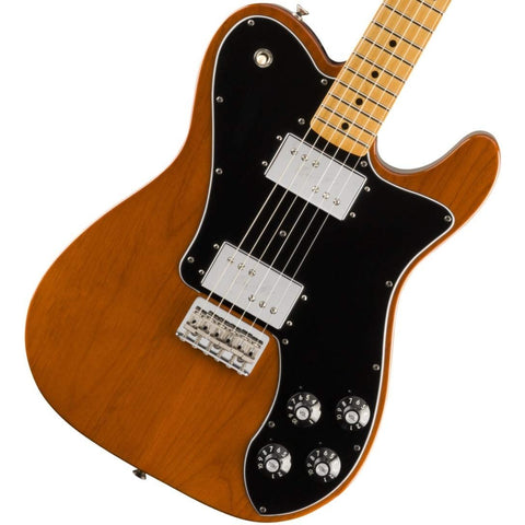 Fender Vintera 70s Deluxe Telecaster Electric Guitar, Mocha, Maple Fingerboard