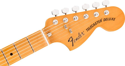 Fender Vintera 70s Deluxe Telecaster Electric Guitar, Mocha, Maple Fingerboard