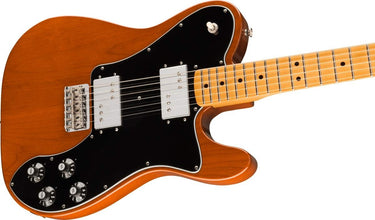 Fender Vintera 70s Deluxe Telecaster Electric Guitar, Mocha, Maple Fingerboard