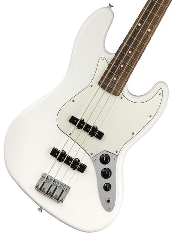 Fender Player Jazz Bass Pau Ferro Fingerboard 4-String Bass Guitar 0149903515 - Polar White