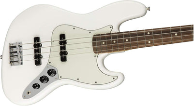 Fender Player Jazz Bass Pau Ferro Fingerboard 4-String Bass Guitar 0149903515 - Polar White