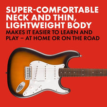 Fender Squier Debut Series Strat Lrl Wpg 2-Color Sunburst 379600503
