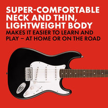 Fender Squier Debut Series Strat Lrl Wpg Black 379600506