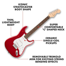 Fender Squier Debut Series Strat Lrl Wpg Dakota Red 379600554