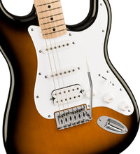 Fender 0373202503 (Sonic™ Stratocaster® HSS FSR Maple Fingerboard White Pickguard 2 Tone Sunburst)