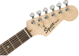 Fender 0370121506 Mini Stratocaster Beginner Electric Guitar - Indian Laurel Fingerboard - Black
