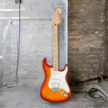 Fender Squier Affinity Stratocaster FMT HSS Maple Fingerboard 0378152547 Electric Guitar - Sienna Sunburst