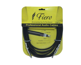 Whyte Audio Fiero Jack Mono to Mono Audio Cable for Mixer,Microphone, Electric Guitar,Amplifier,Stereo Speaker (10 Mtr)