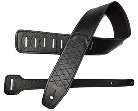 antigo® Leather Guitar Strap Belt for Acoustic/Electric/Bass/Folk/Mandolin/Heavy Guitars 3.0 Inch Wide with heavy Soft Cushion Padding for Extra Comfort Size Adjustable NAME CUSTOMIZABLE YH-GS-007
