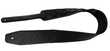 antigo® Leather Guitar Strap Belt for Acoustic/Electric/Bass/Folk/Mandolin/Heavy Guitars 3.0 Inch Wide with heavy Soft Cushion Padding for Extra Comfort Size Adjustable NAME CUSTOMIZABLE YH-GS-007
