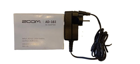 ZOOM AD-16 AC Adapter for use with Zoom's effects pedals and rhythm machines