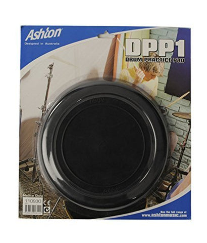 Ashton DDP1 Drum Practice Pad, Black