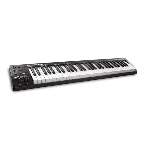 M-Audio Keystation 61MK3 | 61-Key USB MIDI Keyboard Controller with Pitch/Modulation Wheels, Free App Lessons and Software Production Suite