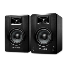 M-Audio Bx4 120-Watt Powered Rca, Auxiliary Studio Monitors / Desktop Computer Speakers For Music Production, Gaming, Live Streaming, And Podcasting (Pair)