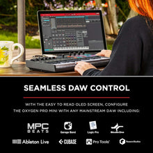 M-Audio Oxygen Pro Mini 32-Mini-key USB MIDI Controller with Smart Controls and Auto-mapping