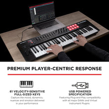 M-Audio Oxygen 61 V – 61 Key USB MIDI Keyboard Controller With Beat Pads, Smart Chord & Scale Modes, Arpeggiator and Software Suite Included